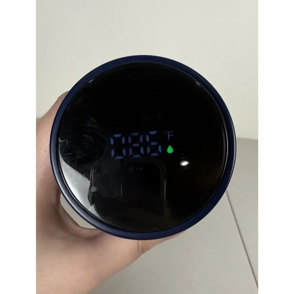 Costco Wholesale Promotional Insulated Mug Tumbler Digital Temperature Blue